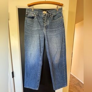 Madewell Low-Slung Straight jeans